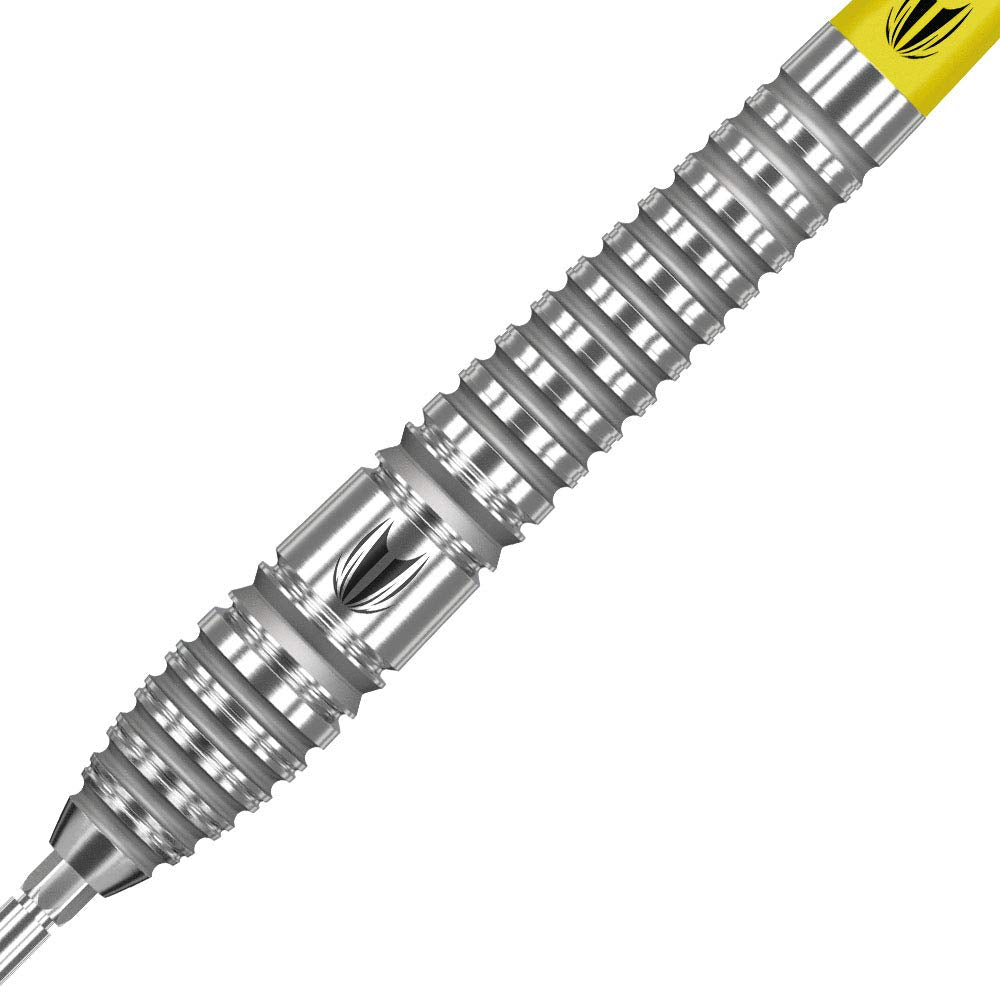 - TARGET Darts Bolide | 90% Tungsten Swiss Point Steel Tip Darts Set of 3 | Barrel 03, 24 Grams | Featuring Pro Grip Dart Stems | Professional Darts -