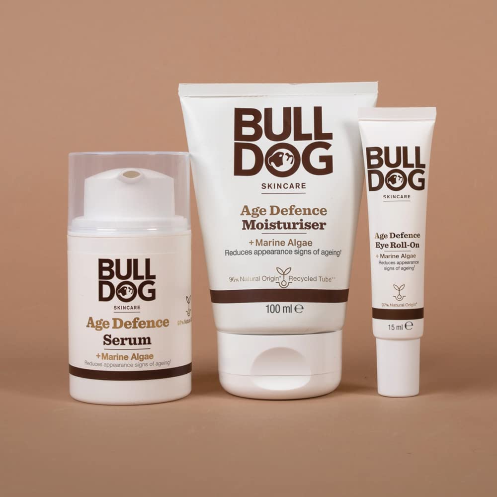 BULLDOG SKINCARE - Age Defence Eye Roll-On For Men Reduces lines and Wrinkles 50 ml