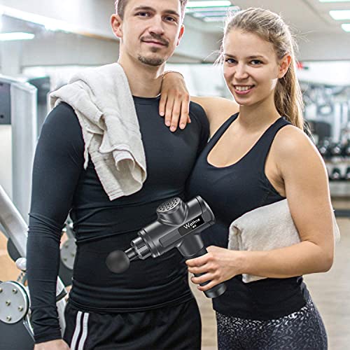 - Muscle Massage Gun Deep Tissue Percussion Massager | Portable Handheld Sport Massager -