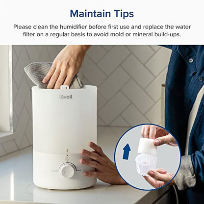 - LEVOIT 3L Humidifier | Cool Mist Humidifier for Home -
