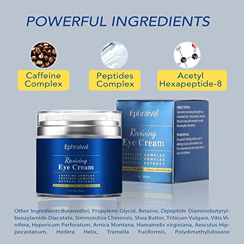 - Men's Eye Cream | Anti-aging Caffeine Eye Cream for Men | Brightens, Reduces Puffiness -