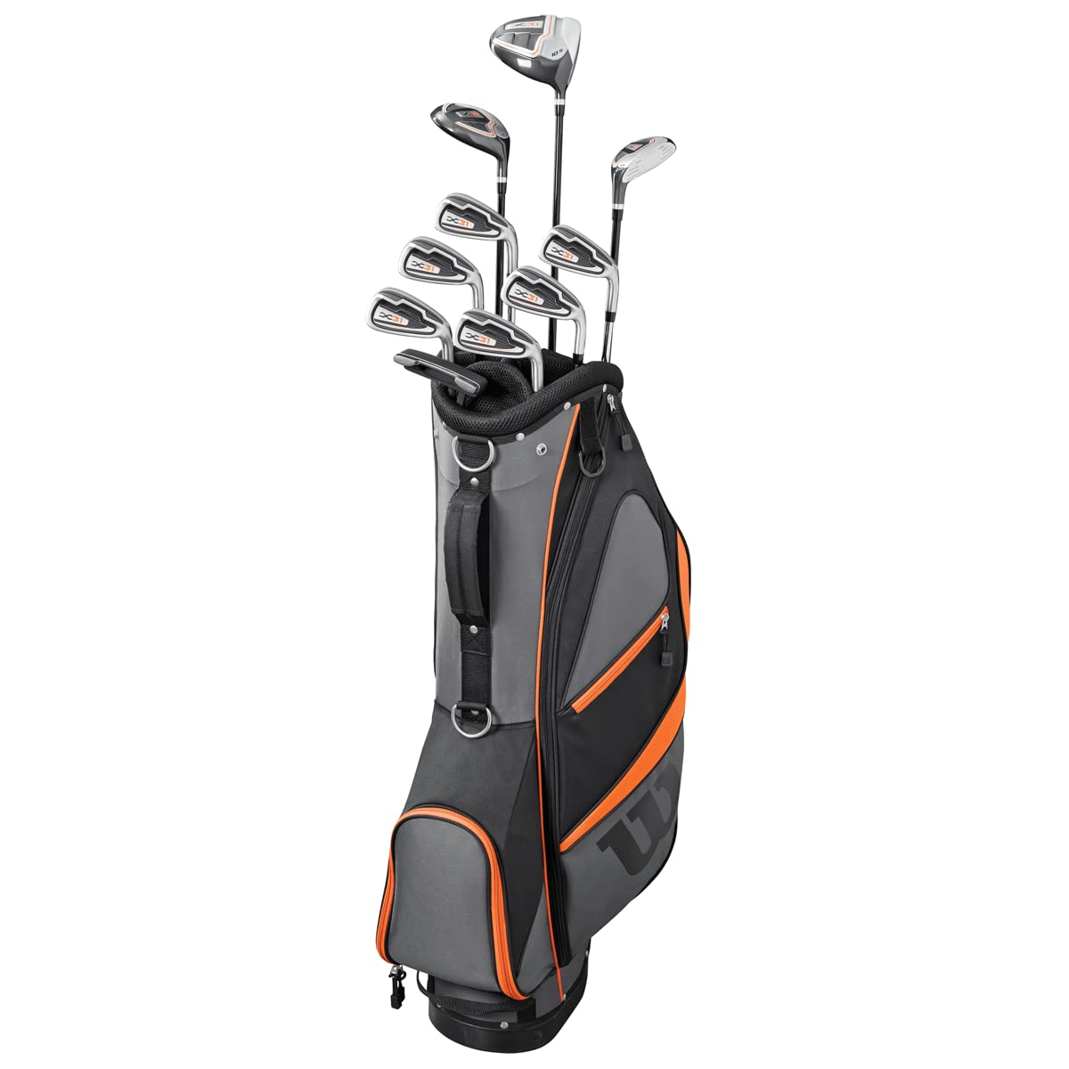 - WILSON Golf 2019 Mens X31 Complete Steel Shaft Package Set Stand Bag