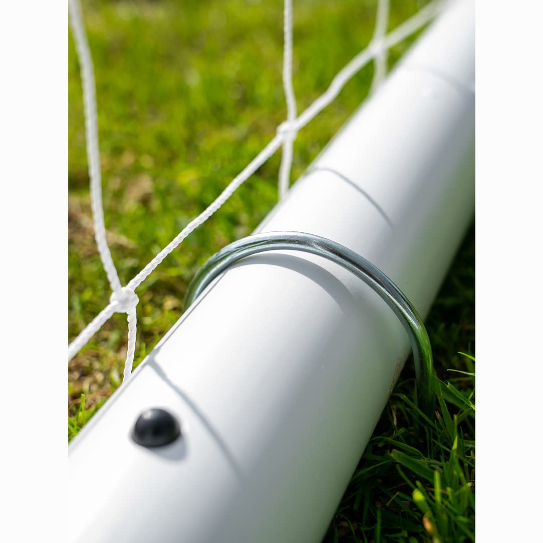 - Football Flick Urban Goal | 8x4 Football Goal | White | 8x4  -