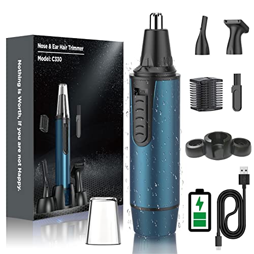 - Rechargeable Nose Trimmer | 2024 Painless Nose Hair Trimmer -