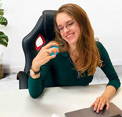 3X Motivational Stress Balls Gift Set - Slow Rising memory foam stress balls For Adults And kids. Tackle stress relief and anxiety. Inspire Positive Thinking - Perfect Squeeze Toy For Hand Therapy