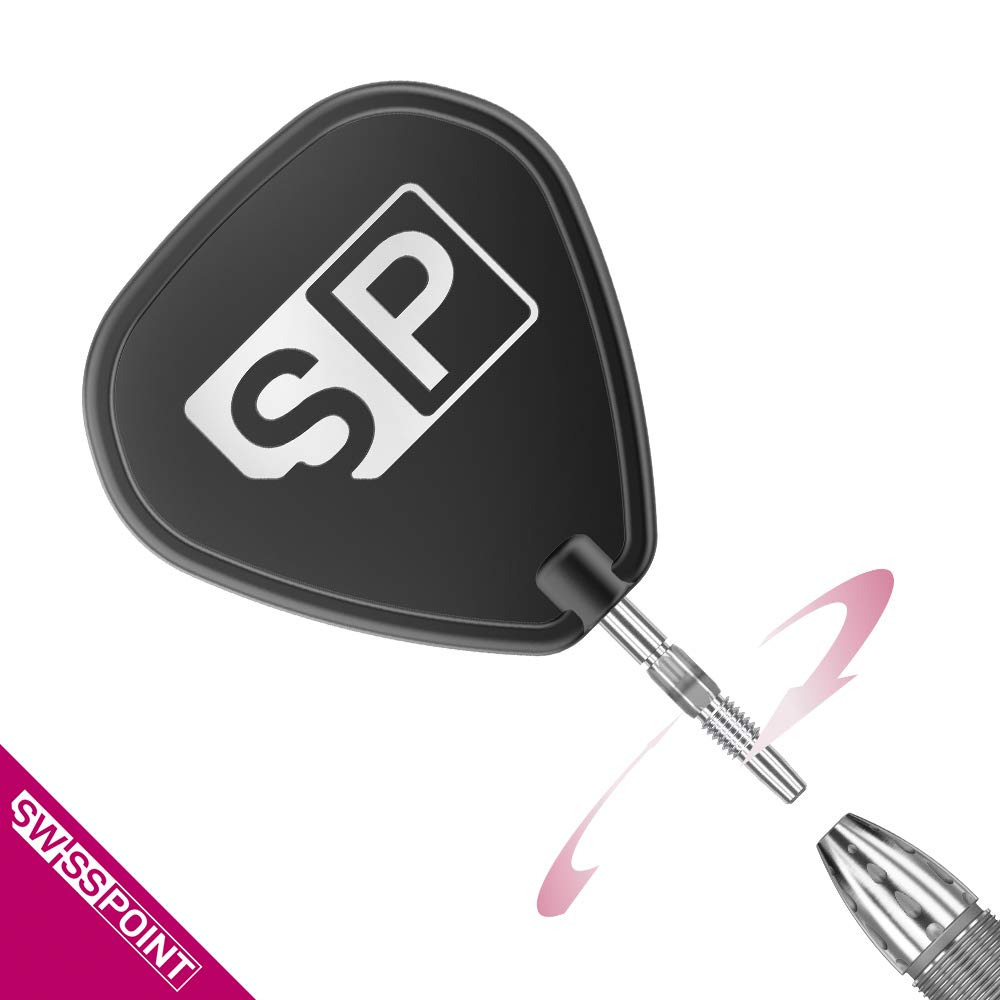 - Target Darts | Phil Taylor  | Tungsten Five Gen 7 Swiss Point Darts | Grey, Black and Red | 26G | UK -