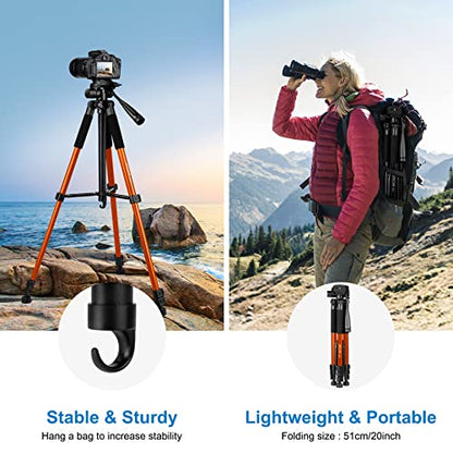 - JOILCAN Camera Tripod For Canon Nikon Sony | 65" | Aluminum Alloy Tripod Stand -