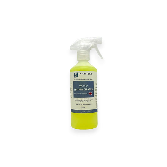 Car Leather Cleaner – 500ml - Effective, Gentle, Matt Finish, Blended Formula, Perforated, Cracked, Stitching…