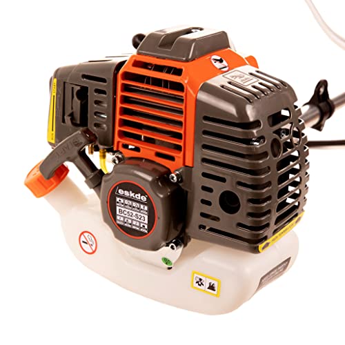 - eSkde 52cc Petrol Garden Brush Cutter Strimmer | Line Trimmer Kit | 2 Stroke Petrol 2 in 1 Kit BC52-S23 -