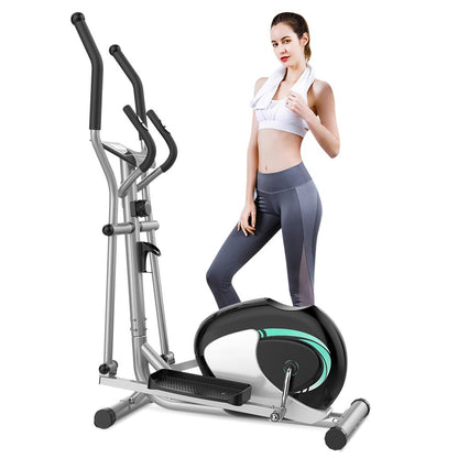 - Dripex Cross Trainers Magnetic Elliptical Machine | 8 Level Adjustable Resistance 6KG Flywheel | Pulse Sensor | LCD Monitor -