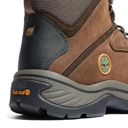 - Timberland Men's White Ledge Mid Wp Chukka Boots | Md Brown Full Grain -