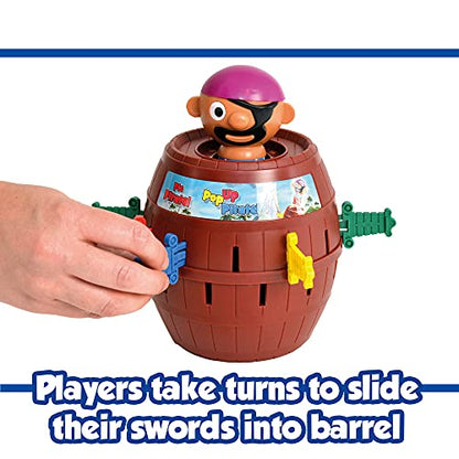 - TOMY Pop Up Pirate Classic Children's Action Board Game | Choc Brown -