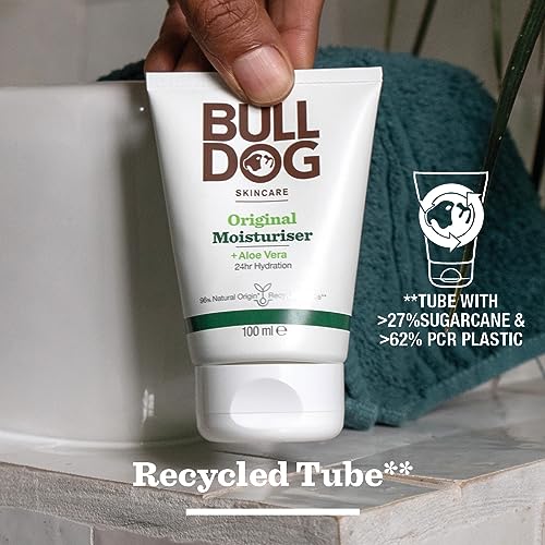 Bulldog Skincare Original Moisturiser for Men 100ml, (Pack of 1)