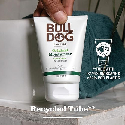 Bulldog Skincare Original Moisturiser for Men 100ml, (Pack of 1)