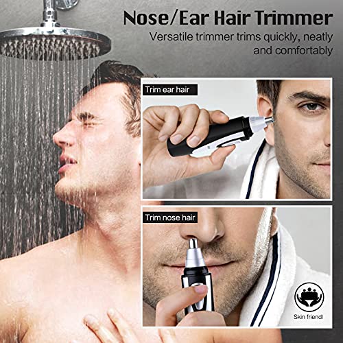 - Ear and Nose Hair Trimmer Clipper | 2024 Professional Painless Eyebrow & Facial Hair Trimmer -