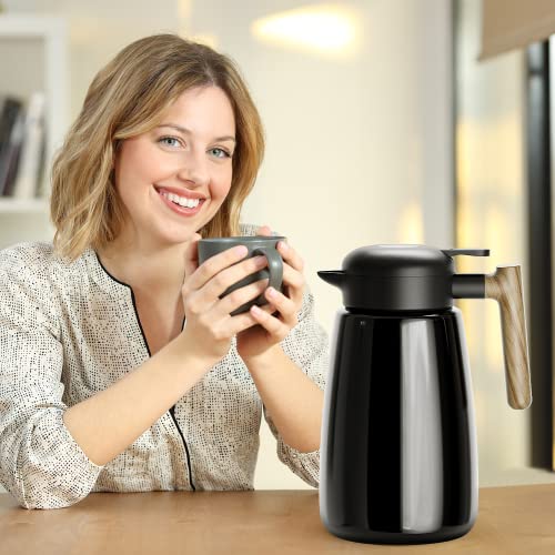 - Thermal Coffee Carafe Jugs | UYOTBKEUB Stainless Steel Insulated Coffee and Tea Pot -