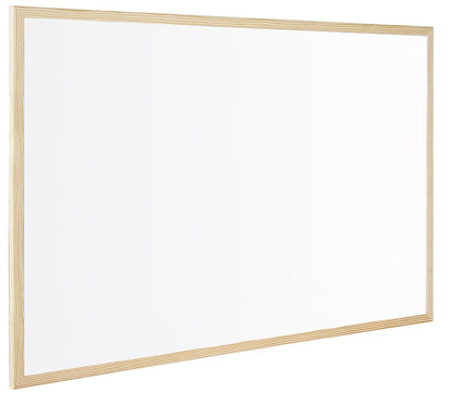 - Q-Connect Wooden Frame Whiteboard | 900x600mm -