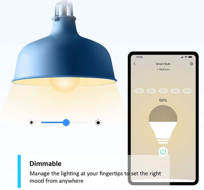 - Tapo Smart Bulb | Smart Wi-Fi LED Light | B22 | 8.7W | Energy saving -