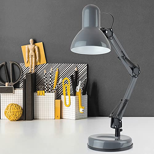 - Homelife 35W Swing Poise Hobby Desk Lamp | Tilt/Swivel Head | 35cm Swing Arm | Max. Height 52cm -