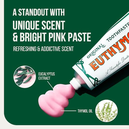 - Euthymol Original Toothpaste 75ml x 6 -