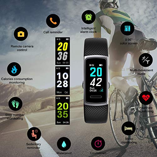 - TEMINICE High-End Fitness Trackers HR | Activity Trackers Health Exercise Watch -