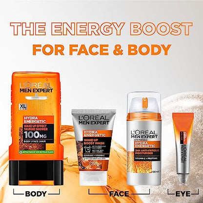 - L'Oreal Men Expert Anti-Fatigue Moisturiser | Hydra Energetic Men's Moisturiser -