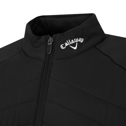 Callaway Golf Mens Primaloft Quilted Golf Jacket - Caviar - XL