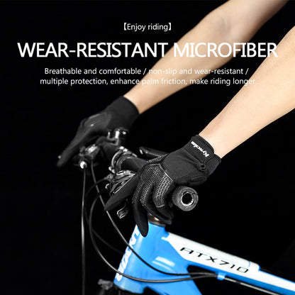- KynciLOR Cycling Gloves Bike | Gloves for Men | Shock-Absorbing Gel -