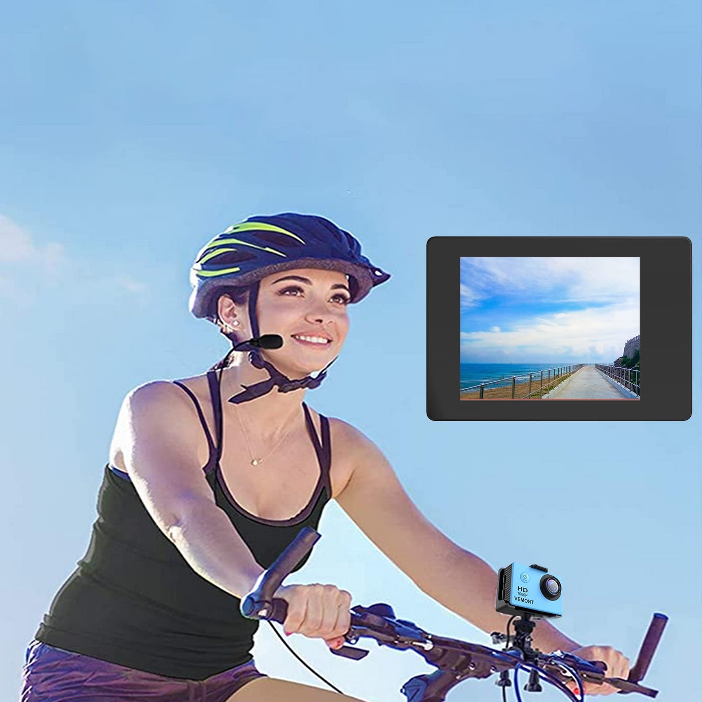 - VEMONT Full HD 2.0 Inch Action Camera -