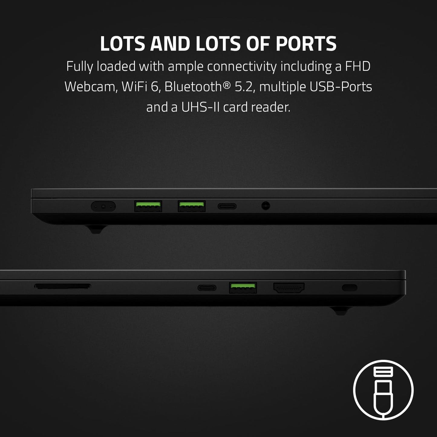 - Razer Blade 15-15.6 Inch Gaming Laptop | Vapor Chamber Cooling | Windows 11 | UK Layout | Black -