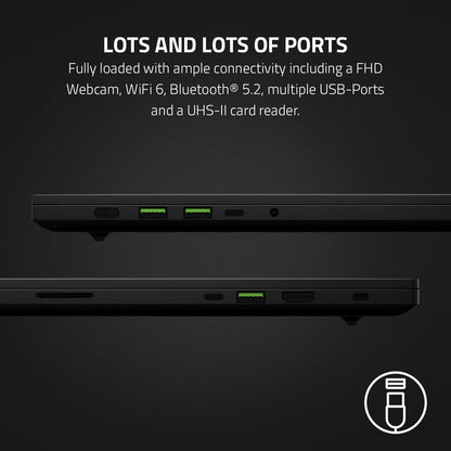 - Razer Blade 15-15.6 Inch Gaming Laptop | Vapor Chamber Cooling | Windows 11 | UK Layout | Black -