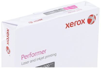 - Xerox Performer Multifunction Paper, 80gsm, A4, 1 Carton, 5 Reams, 2500 Sheets, 5 Reams per Carton