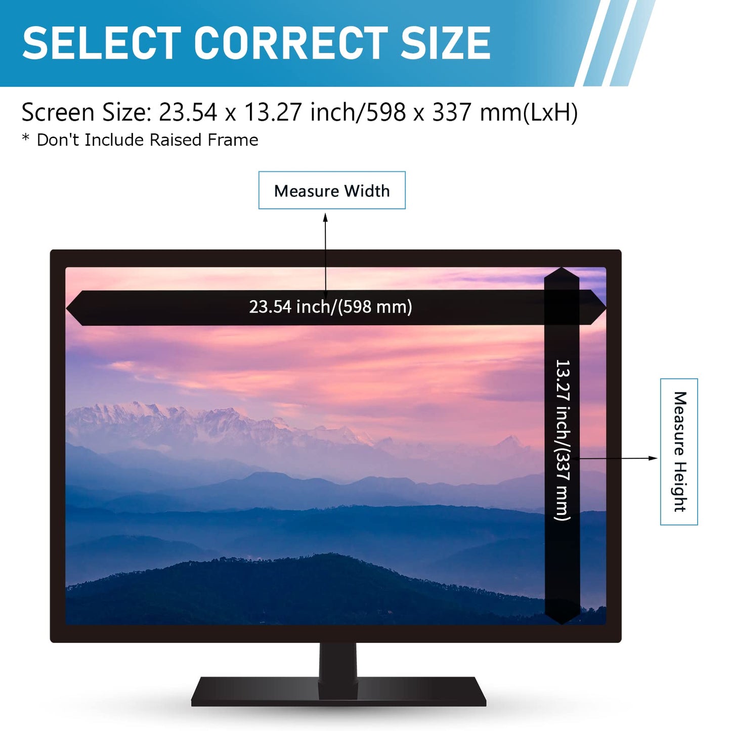 - Lively Life 27 inch Blue Light Computer Screen Protector | Blue Light Blocking Filter -