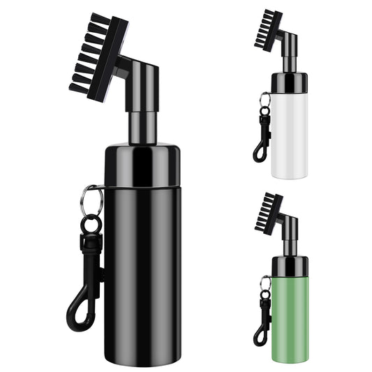 - FUZVOL Golf Club Brush | Club Groove Cleaner | Built in Water Spray -