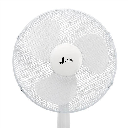 12" Inch Portable Desk Fan Lightweight 90°Oscillation 3 Speed Control 40 Watt Quiet Operation Wide-Angled Airflow Adjustable Tilt Head Table Fan Ideal for Bedroom and Office (12'' Desk Fan, White)