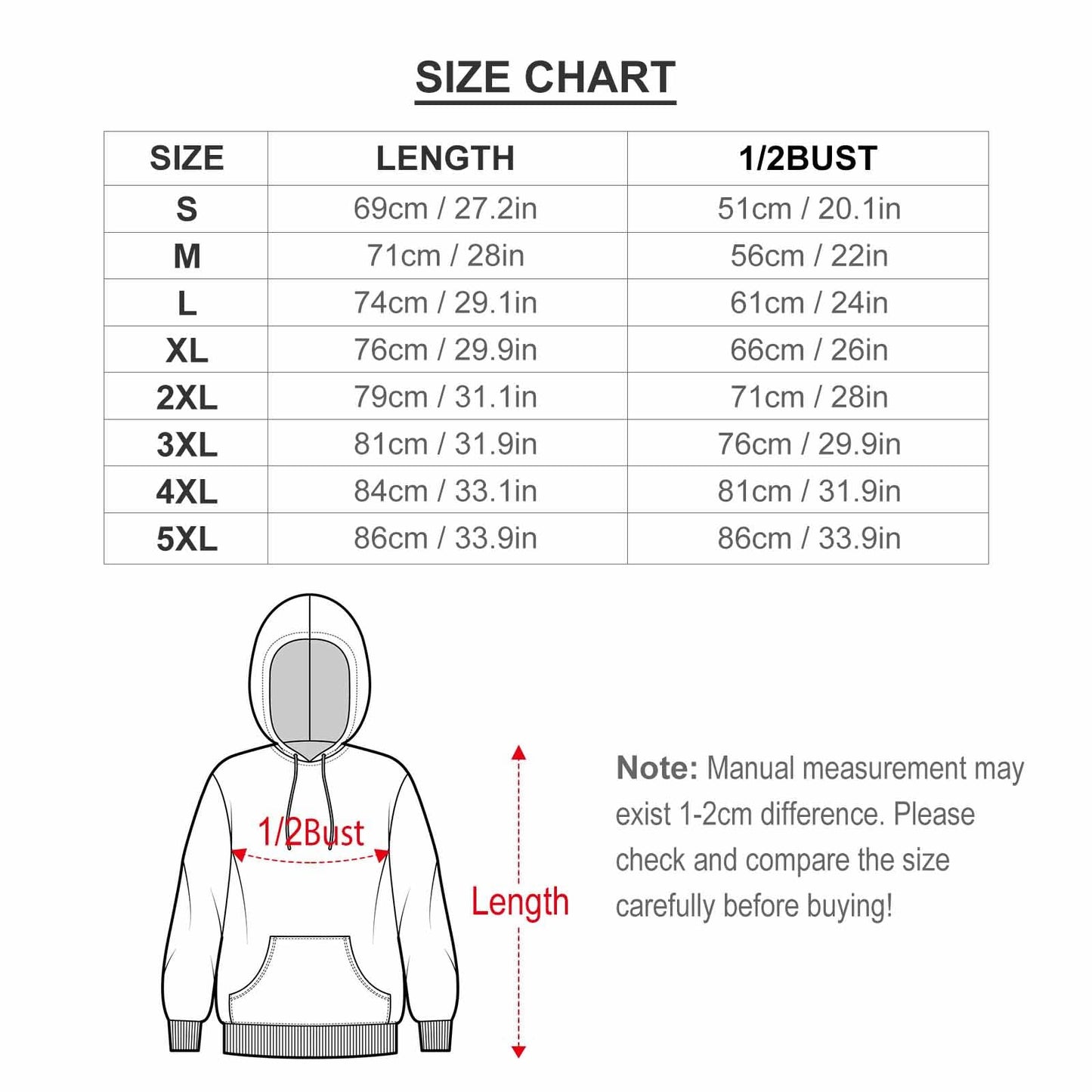 Custom Men's and Women's Hoodies Design Your Own Personalized DIY Pictures and Text Fall Winter Hooded Front (UK, Alpha, 5XL, Regular, Regular, Navy Blue)