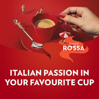 - Lavazza Qualità Rossa | Ground Coffee Espresso | Arabica and Robusta Medium Roast 500 g Pack -