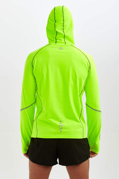 - Men's Running Hoodie Jacket | Thermal Full Zip With Pockets -