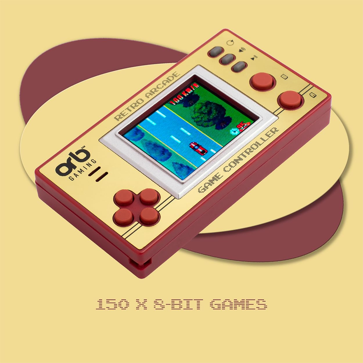 - Mini Retro Games Console | 150 In-Built Games | 8-Bit Retro Gaming Handheld Console -