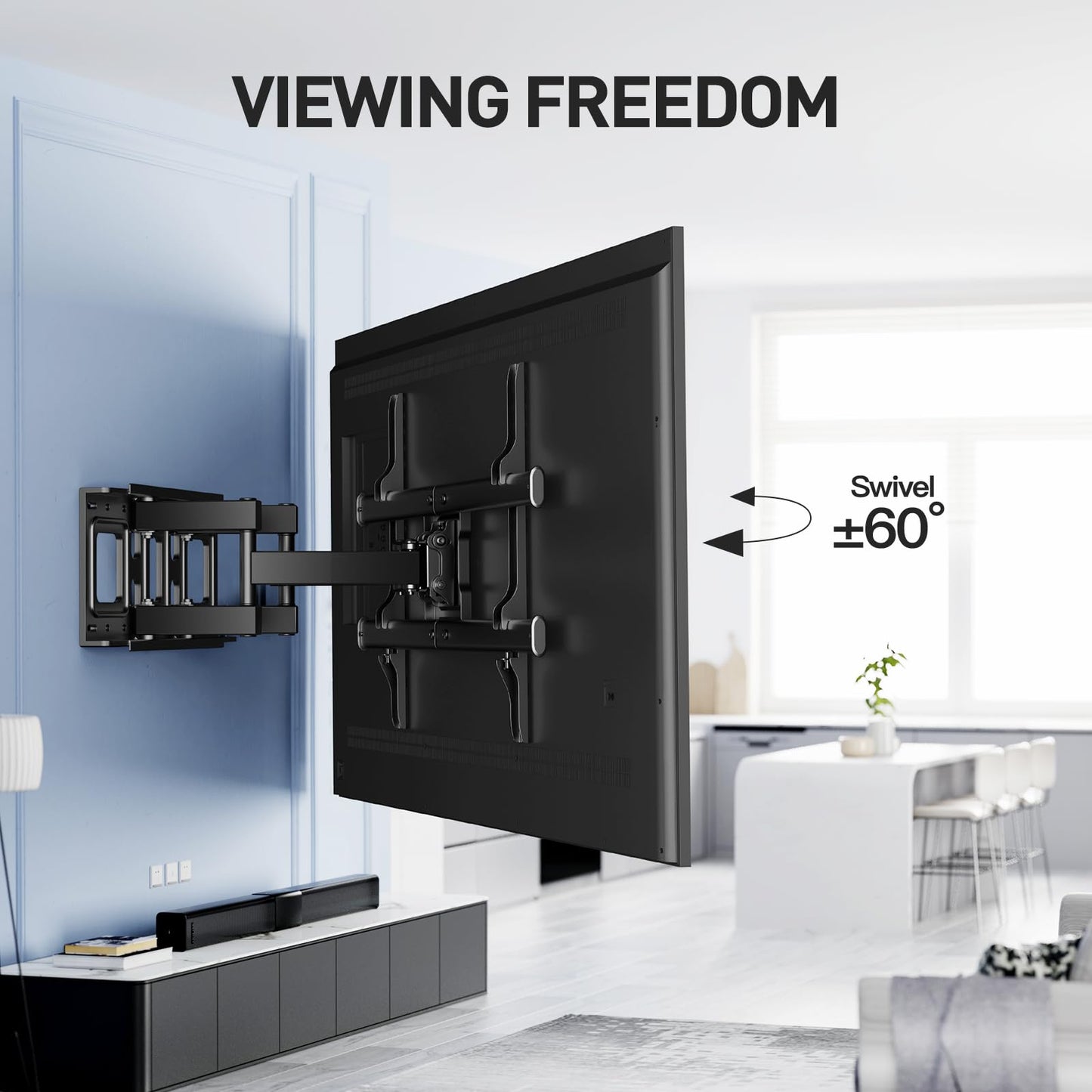 - PERLESMITH TV Wall Bracket | TV Bracket for 37-85 Inch TVs | Max 60kg | TV Wall Bracket -