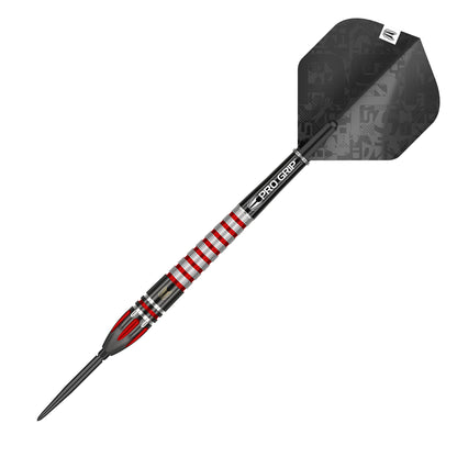 - Target Darts | Nathan Aspinall Black Edition 90% Tungsten Swiss Point Set Steel Tip Darts | 24G | UK -