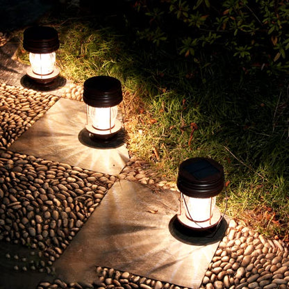 - Solar Hanging Lanterns | 2 Pack Outdoor Garden Table Lamp -