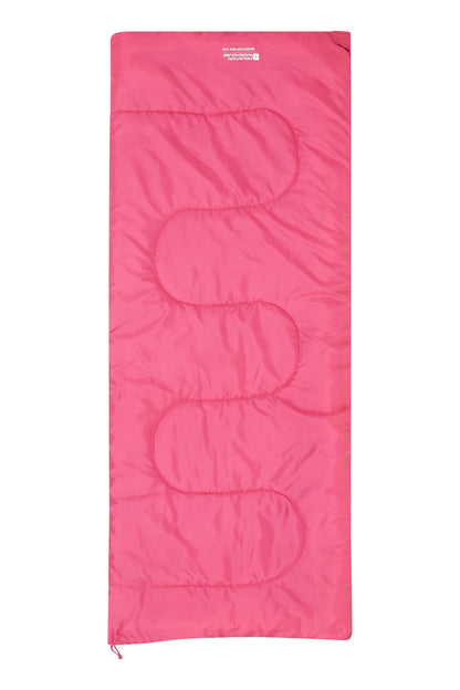 - Mountain Warehouse Basecamp 200 Mini Sleeping Bag | 2 Season | 160 * 65cm -