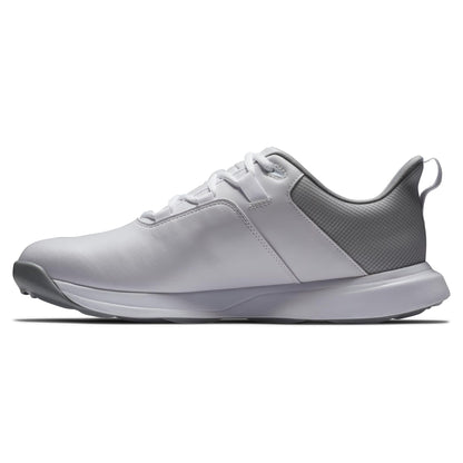 - FootJoy Men's Prolite Golf Shoe | White/Grey -