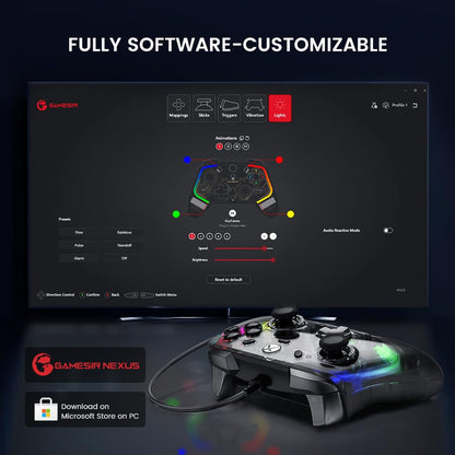 - GameSir Kaleid Wired Controller for Xbox Series X|S -