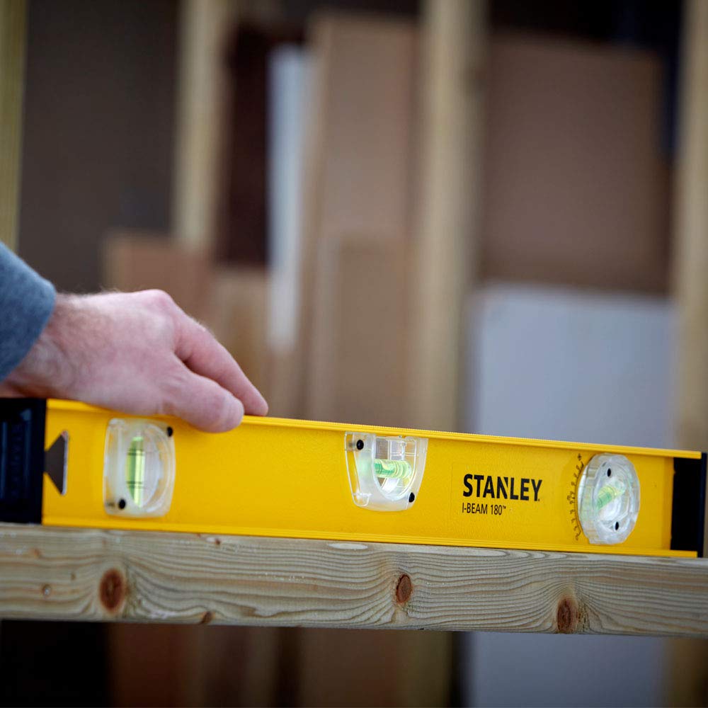 - Stanley -180 I Beam Level 3 Vials 600mm -
