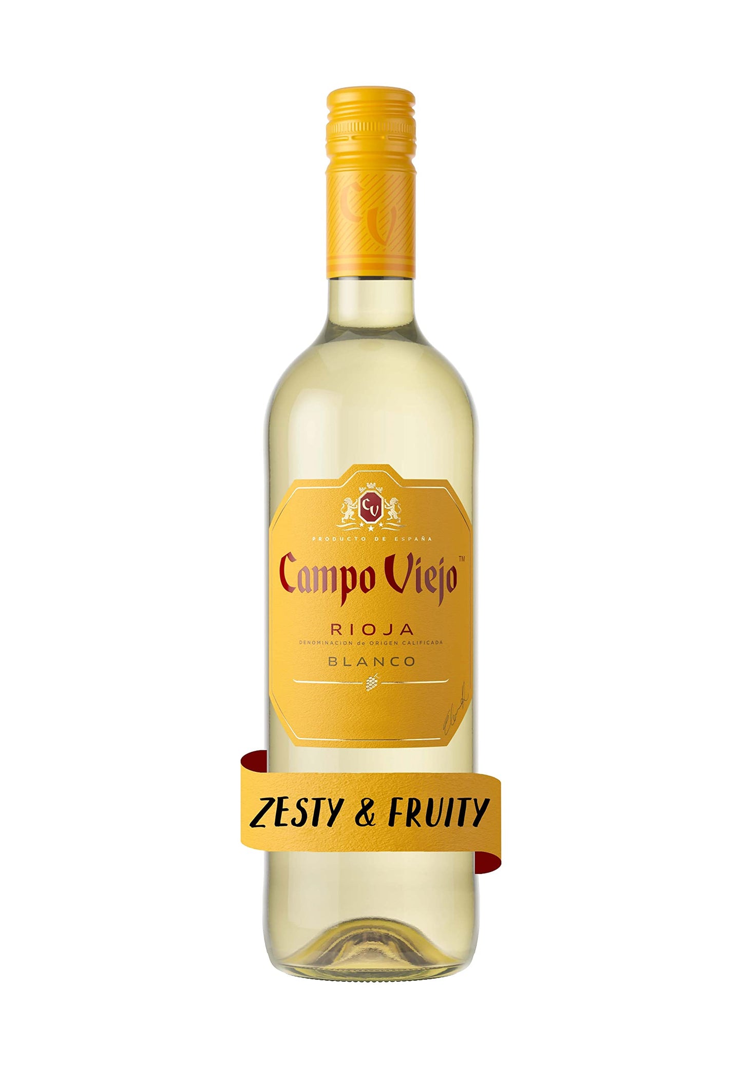Campo Viejo Rioja Blanco White Wine, 6 x 75 cl (Case of 6)