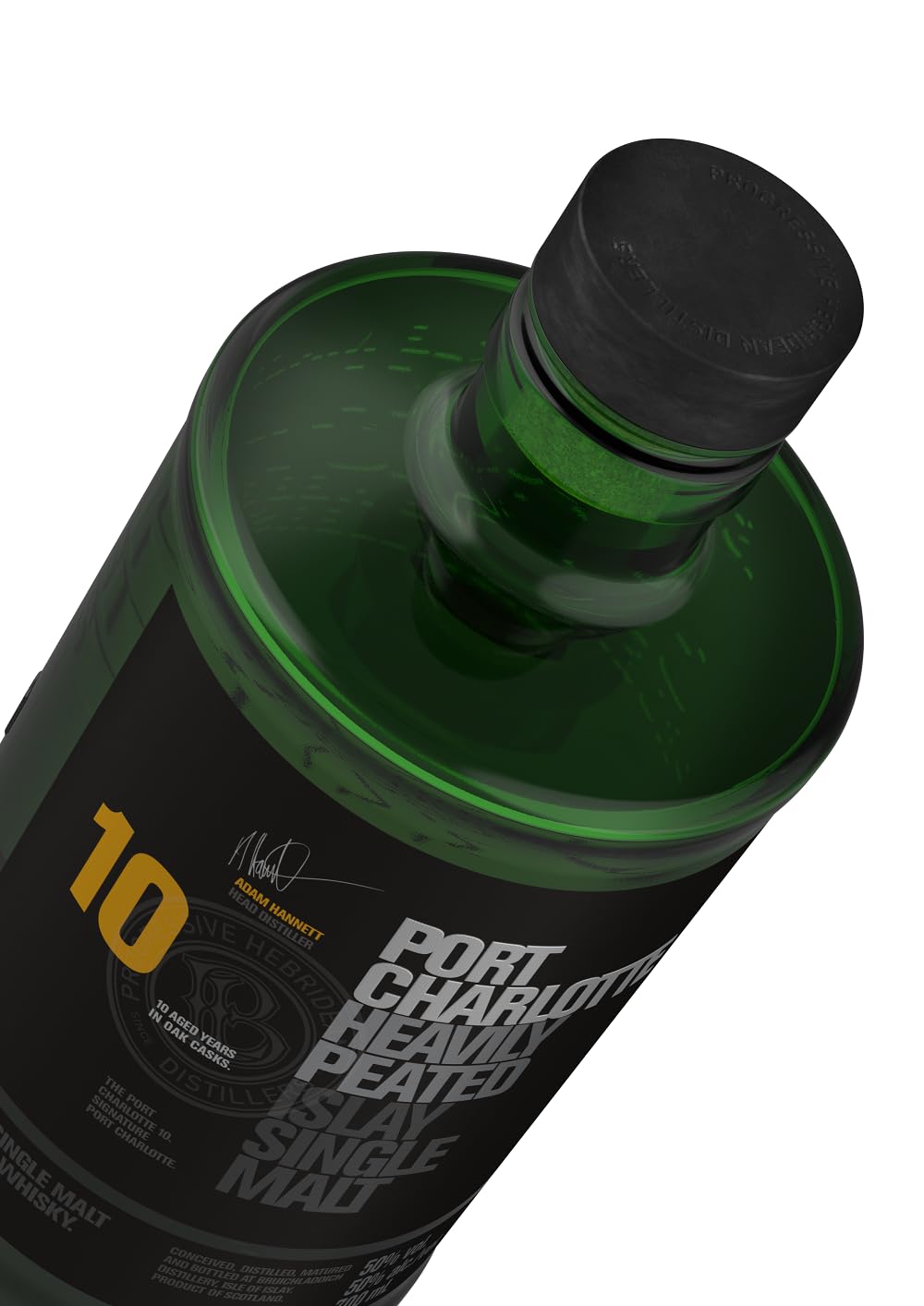 - Port Charlotte 10 Year Old | Heavily Peated Islay Single Malt Scotch Whisky | 70cl -