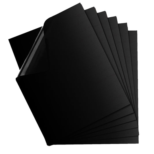 - GQC BBQ Mats | Set of 6 BBQ Grill Mats | Nonstick Reusable Barbecue Baking Mat -