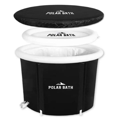 - Polar Bath Ice Bath Tub | Portable Cold Plunge Pool | Cold Water Therapy -